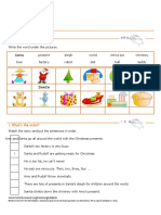 Short Stories Santas Little Helper Worksheet