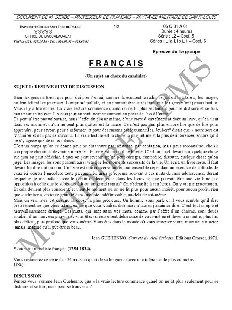 Annale Complete | PDF