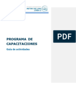 Propuesta de Guía de Actividades - Expositor