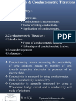 Conductometric Titrations