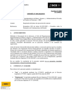 Opinión 050-2022 - SBS - Suspensión Del Plazo de Ejecución Contractual