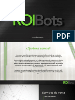 Brochure Roibots Gral Colombia