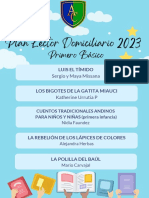 Plan Lector Básica 1° A 6° Básico