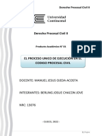 Pa1 Derecho Procesal Civil Ii