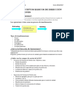 Dirección de Operaciones