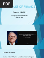 Lecture 24 ME CH 24 Financial Derivatives