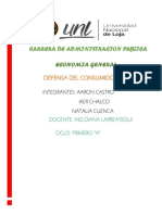 Defensa Del Consumidor en Ecuador Ensayo