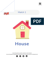 Worksheet House Match 1