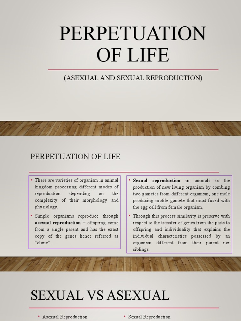 Asexual vs Sexual Reproduction Explained | PDF | Sexual Reproduction ...