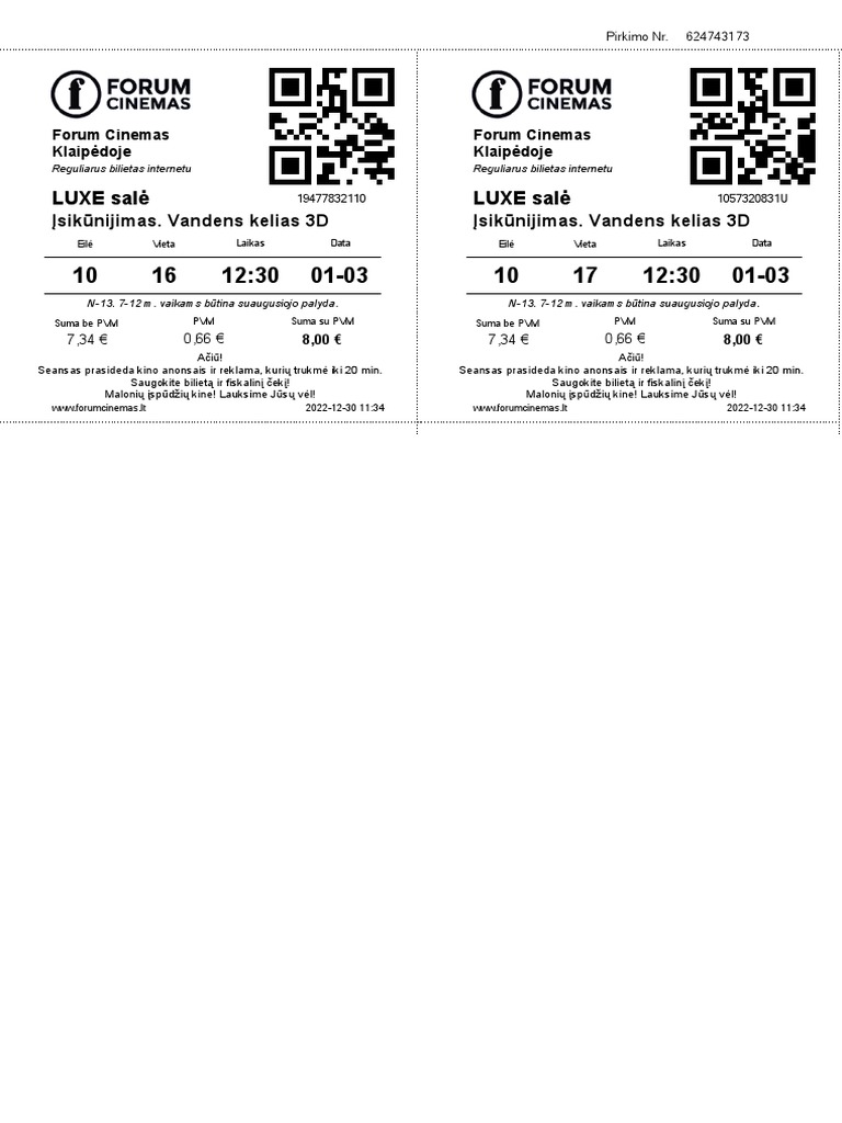 Bilietai 4600287222 PDF
