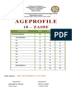 Age Profile Papatahan