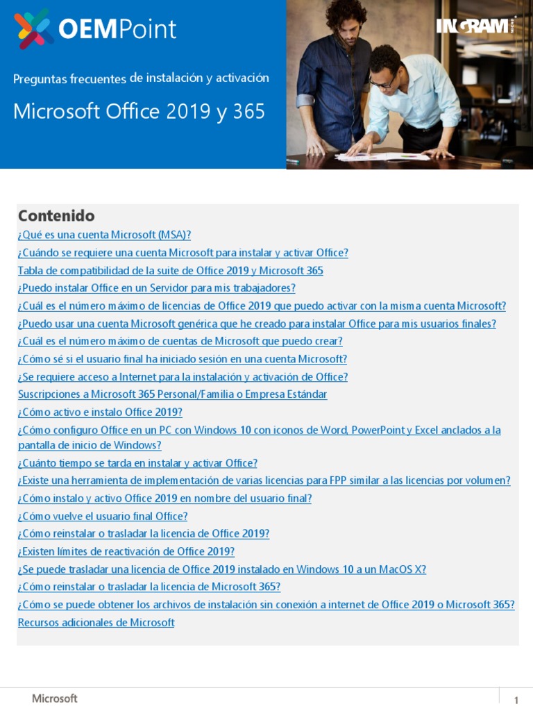 Office 2019 M365 Faq | PDF | Microsoft Office | Microsoft