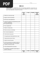 Inventario de Depresión Infantil (CDI-2) | PDF | Ocio
