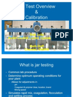 Jar Test Procedure for Water Treatment | PDF | Chemistry | Physical ...