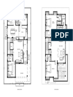 Floor plans for a 2-story home with 10 rooms