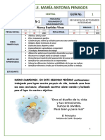 1°secuencia de Actividades Integradas 2°per - Grado5°