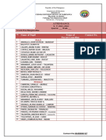 Attendance MDM Persing