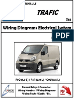 Diagramas Sistema Eléctrico / Wiring Diagram Electrical System Trafic 02-14 - SE
