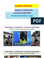 Psiquiatría Forense - Ataques y Resistencia