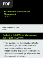 Environment Protection and Management