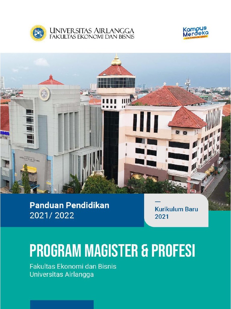 Pedoman Pendidikan Magister Dan Profesi FEB UNAIR 2021 | PDF