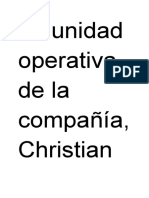 La Unidad Operativa de La Compañía, Christian