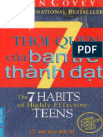 7 Thoi Quen Cua Ban Tre Thanh Dat