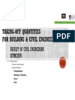 Chapter 3 Ecm366 - Part 1 - Taking Off For Building Works - Foundation and Stump