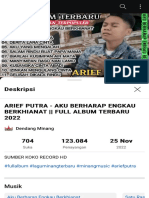 Arief Putra - Aku Berharap Engkau Berkhianat F