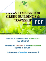 5 - PASSIVE DESIGN FOR GREEN BUILDINGS & TOWNSHIP Typology