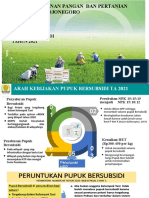 Tata Kelola Pupuk Bersubsidi