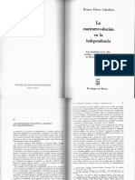 Sesión 9. La Contrarrevolución en La Independencia (Cap. 3 y 4)