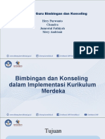 Bimbingan Dan Konseling Dalam Implementasi Kurikulum Merdeka