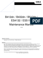 B412dn - B432dn - B512dn - ES4132 - ES5112 - Maintenance Manual Rev - 1