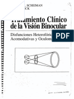 Tratamiento Clínico de La Visión Binocular Scheiman Dig