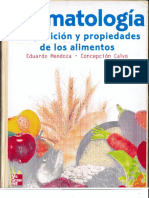 Bromatologia Composición y propiedades de los alimentos de Mendoza-Calvo (2010)