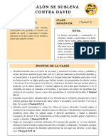 Clase 165. Absalón Se Subleva Contra David