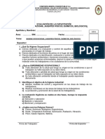 Examen de Higiene Ocupacional (Agentes Físicos, Químicos, Biológicos)