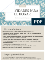 Actividades para El Hogar..