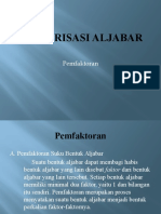 Iswatun Arifin - Faktorisasi Aljabar