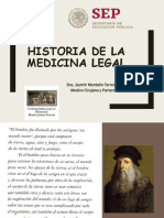 Historia de La MedicinaLegal