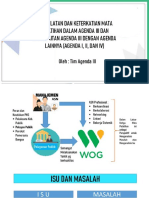 Keterkaitan Agenda III Dan Agenda Lainnya