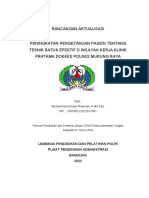 Rancangan Aktualisasi: Lembaga Pendidikan Dan Pelatihan Polri Pusat Pendidikan Administrasi Bandung 2022