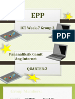 Pananaliksik Gamit Ang Internet Group 3