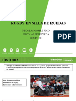 Rugby en Silla de Ruedas