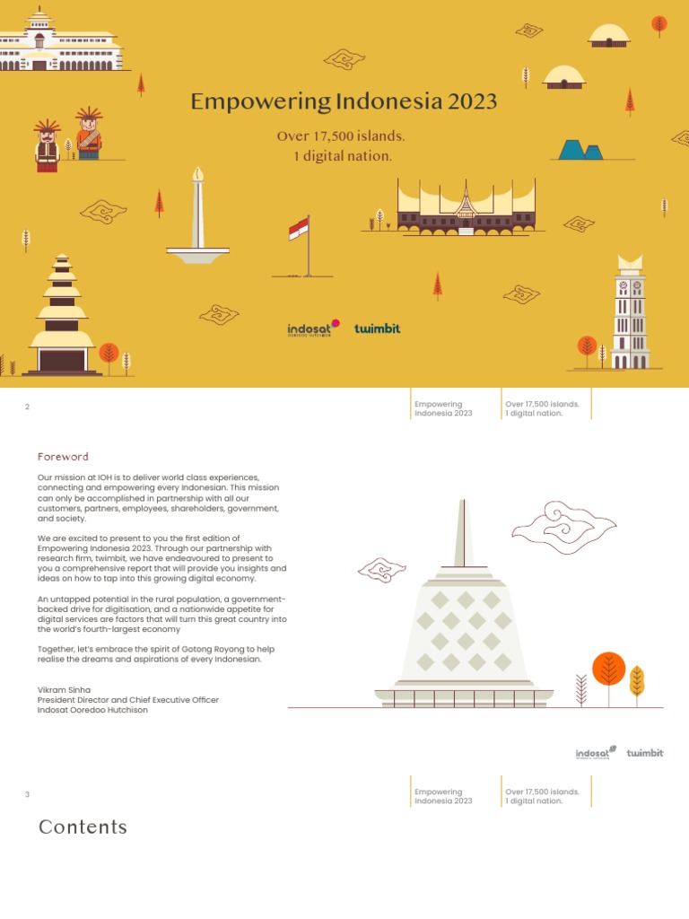 Empowering Indonesia Report 2023pdf Pdf Workforce Employment