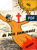 Folheto Evangelistico Os Dois Caminhos