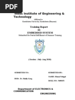 Download Project Repprt on DTMF Mobile ROBOT-2 by Shubham Passi SN62175360 doc pdf