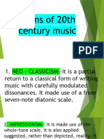 20th Century Music Forms and Composers Explained
