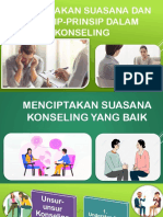 Menciptakan Suasana Dan Prinsip Dalam Konseling